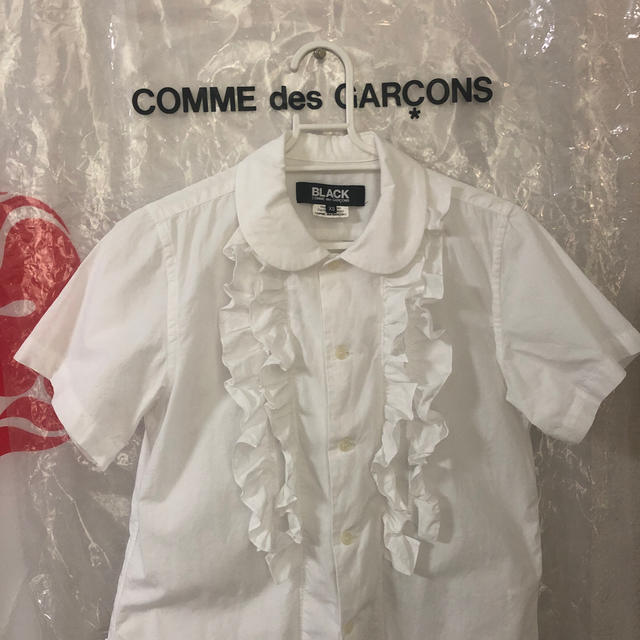 COMME des GARCONS - コムデギャルソン BLACK フリルブラウスの通販 by