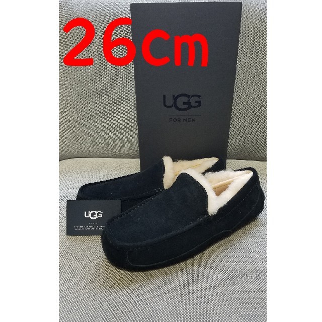 UGG(アグ)の新品未使用 UGG アスコット メンズ モカシン/ メンズの靴/シューズ(スリッポン/モカシン)の商品写真