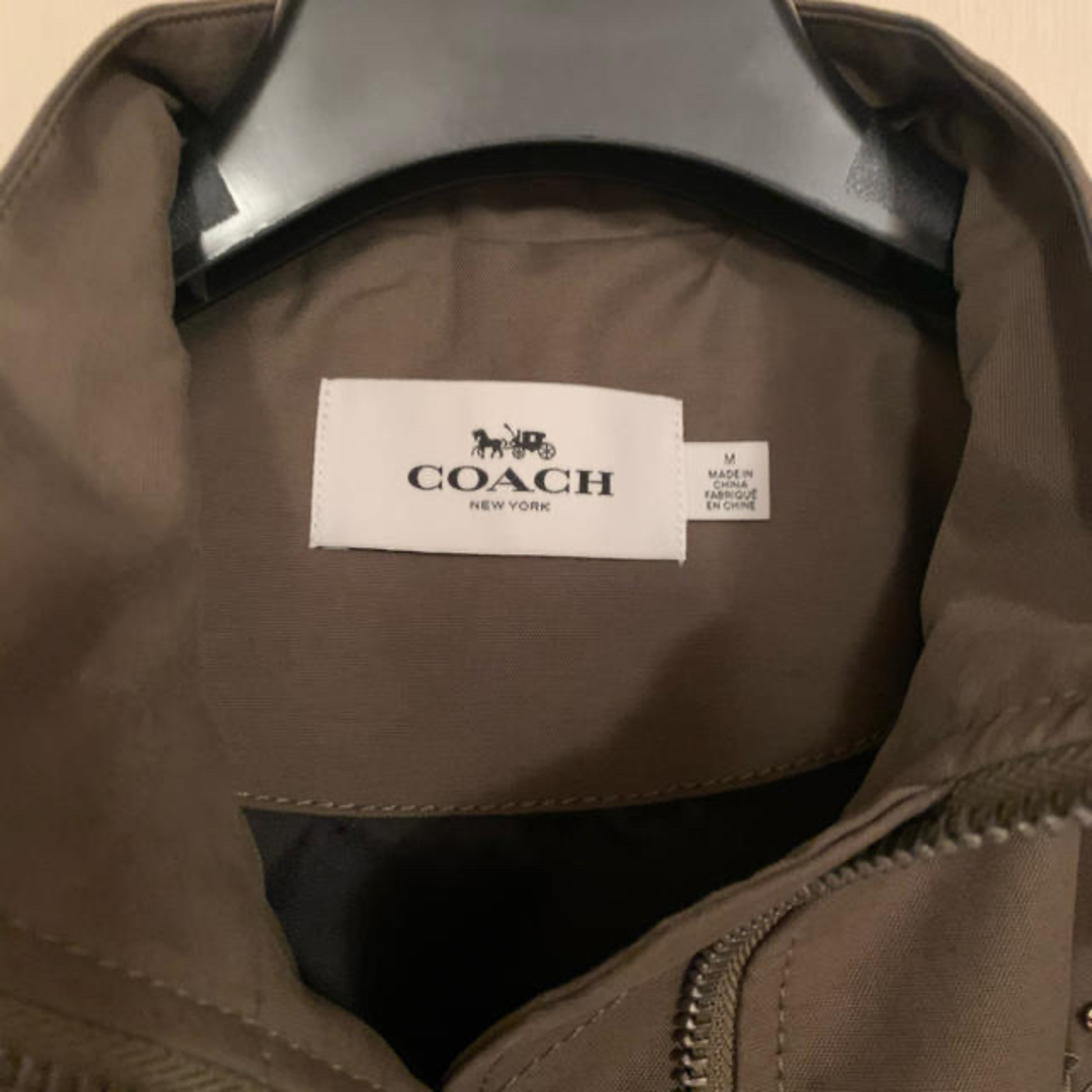 COACH(コーチ)のCOACH  ビジュー付き ミリタリージャケット レディースのジャケット/アウター(ミリタリージャケット)の商品写真