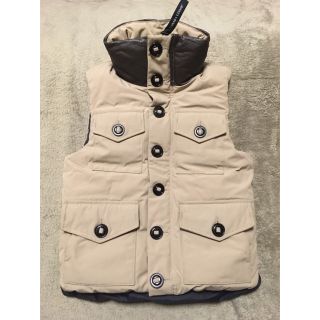 カナダグース(CANADA GOOSE)の美品CANADA GOOSE B＆Y別注 ダウンベスト モントリオール XS(ダウンベスト)