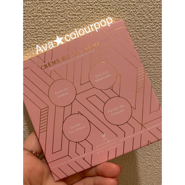 colourpop(カラーポップ)の【ほぼ新品】colourpop パウダーハイライダー4色限定盤 コスメ/美容のベースメイク/化粧品(フェイスパウダー)の商品写真