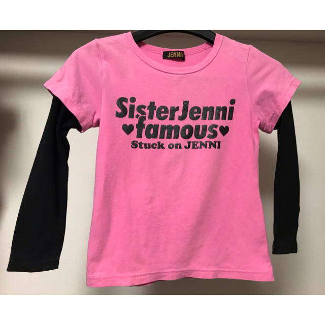 JENNI(ジェニィ)の【JENNI】ロンT  ピンク色　120cm キッズ/ベビー/マタニティのキッズ服女の子用(90cm~)(Tシャツ/カットソー)の商品写真