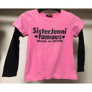 ジェニィ(JENNI)の【JENNI】ロンT  ピンク色　120cm(Tシャツ/カットソー)