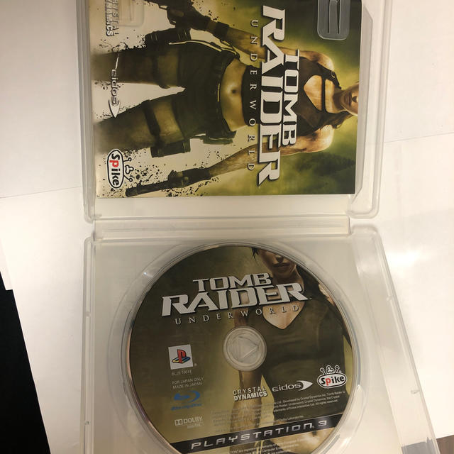 PlayStation3(プレイステーション3)のTOMB RAIDER： UNDERWORLD（トゥームレイダー： アンダーワー エンタメ/ホビーのゲームソフト/ゲーム機本体(家庭用ゲームソフト)の商品写真