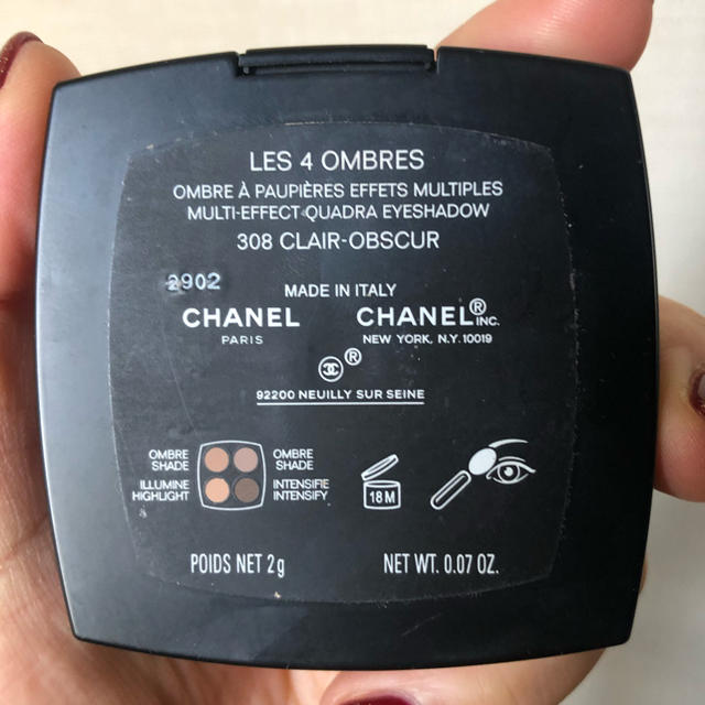 CHANEL(シャネル)のシャネル　アイシャドウ308 コスメ/美容のベースメイク/化粧品(アイシャドウ)の商品写真