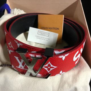 ルイヴィトン(LOUIS VUITTON)のLouis Vuitton Supreme ベルト ヴィトン シュプリーム (ベルト)