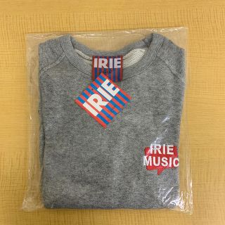 アイリーライフ(IRIE LIFE)の◆新品未使用◆irie lifeトレーナー「music」グレー　ワンサイズ(トレーナー/スウェット)