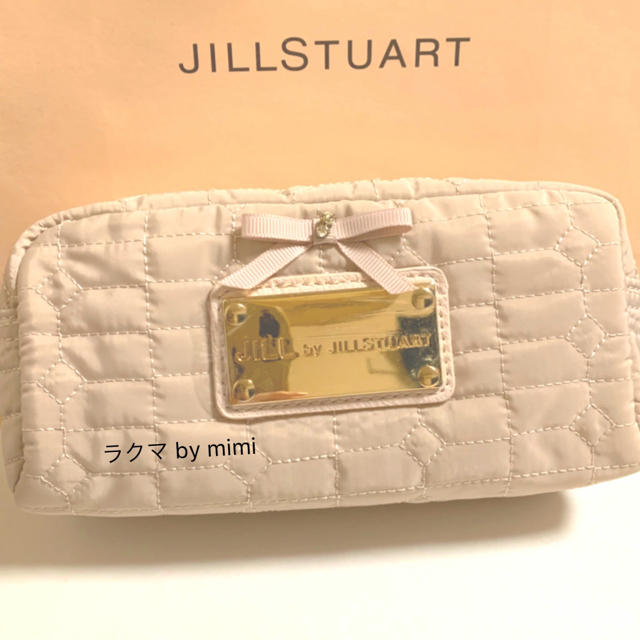 JILLSTUART(ジルスチュアート)の未使用 キルティングポーチ ジルバイジルスチュアート レディースのファッション小物(ポーチ)の商品写真