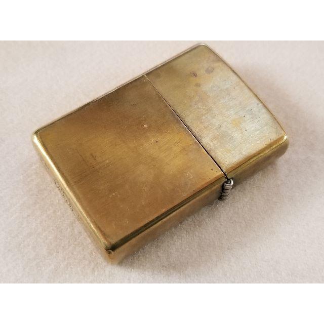 1992年製 真鍮 ブラス ZIPPO ジッポー ak4  メンズのファッション小物(タバコグッズ)の商品写真