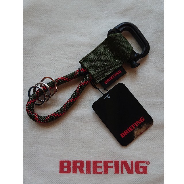 BRIEFING(ブリーフィング)のブリーフィング◆グリムロック式キーチェーン オリーブ×オリーブ◆新品 メンズのファッション小物(キーホルダー)の商品写真