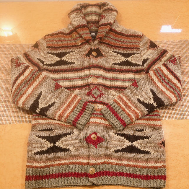 RRL ダブルアールエル ハンドニットカーディガン - カーディガン