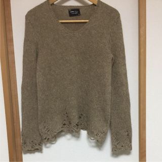 ナンバーナイン(NUMBER (N)INE)のナンバーナイン  09AW グランジ モヘア ダメージ加工 ニット(ニット/セーター)