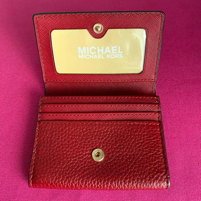 Michael Kors(マイケルコース)の未使用❣️マイケルコース　カード／パスケース レディースのファッション小物(名刺入れ/定期入れ)の商品写真