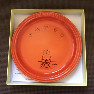 ルクルーゼ(LE CREUSET)の新品 ル・クルーゼ ミッフィー ラウンドプレート ダイドードリンコ 限定品(食器)