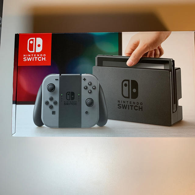 美品Nintendo Switch 本体　グレー
