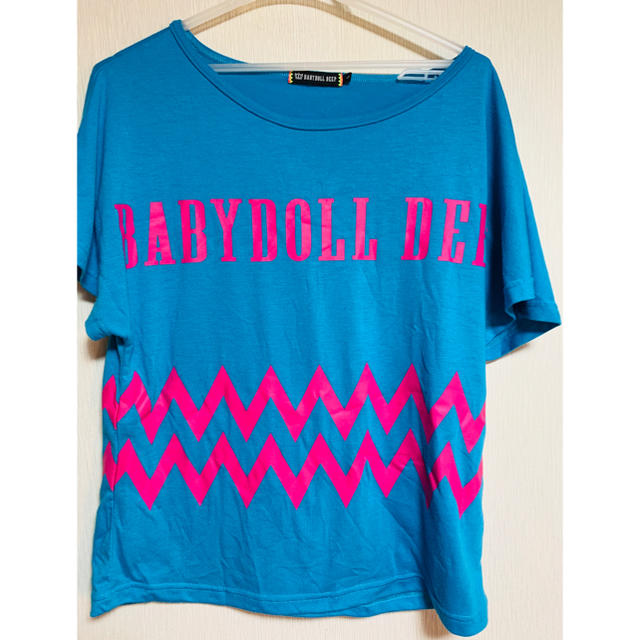 BABYDOLL(ベビードール)の【ベビードールディープ】半袖Tシャツ♪〜L〜BABYDOOLDEEP キッズ/ベビー/マタニティのキッズ服女の子用(90cm~)(Tシャツ/カットソー)の商品写真