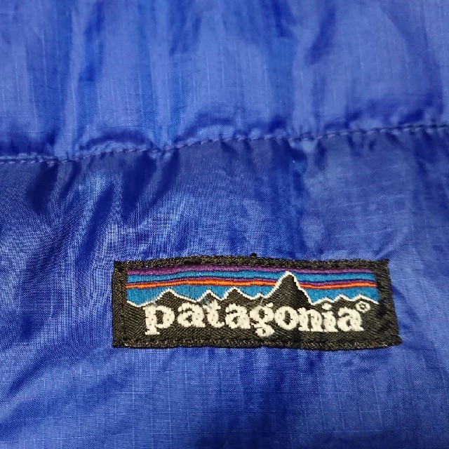 patagonia(パタゴニア)のパタゴニア ダスパーカ ブルー patagonia ヴィンテージ メンズのジャケット/アウター(ダウンジャケット)の商品写真