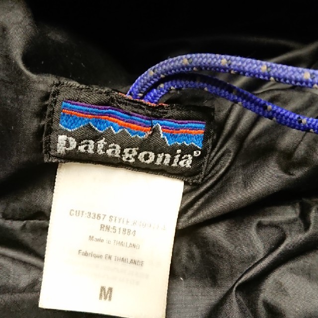 patagonia(パタゴニア)のパタゴニア ダスパーカ ブルー patagonia ヴィンテージ メンズのジャケット/アウター(ダウンジャケット)の商品写真