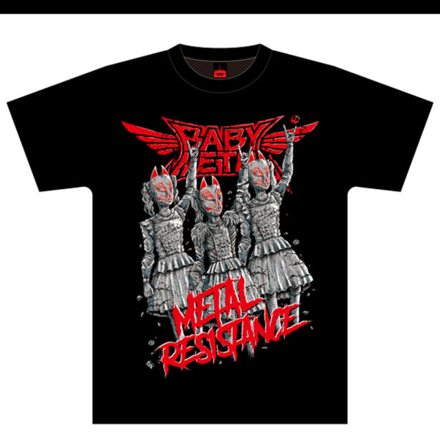 BABYMETAL(ベビーメタル)のBABYMETAL ベビーメタル METAL RESISTANCE Tシャツ エンタメ/ホビーのタレントグッズ(ミュージシャン)の商品写真