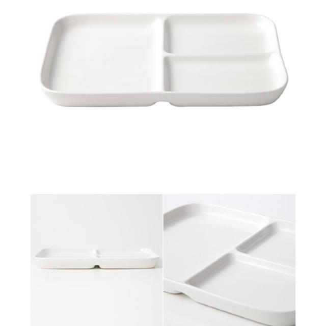 MUJI (無印良品)(ムジルシリョウヒン)の無印良品　大　ランチプレート インテリア/住まい/日用品のキッチン/食器(食器)の商品写真