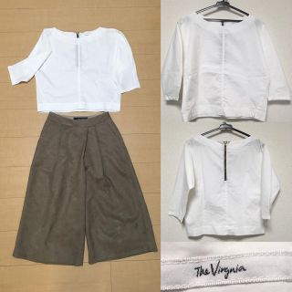 ザヴァージニア(The Virgnia)のThe Virgnia♡白ブラウス(シャツ/ブラウス(長袖/七分))