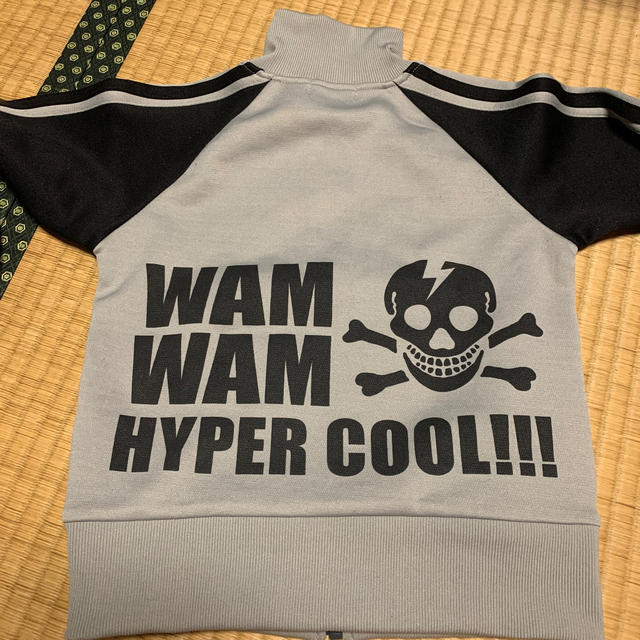 WAMWAM(ワムワム)のwamwamジャージ１１０ キッズ/ベビー/マタニティのキッズ服男の子用(90cm~)(ジャケット/上着)の商品写真