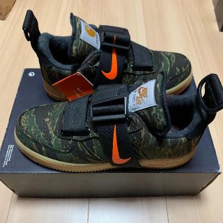 ナイキ(NIKE)の27 NIKE Air Force 1 UT WIP カーハート(スニーカー)