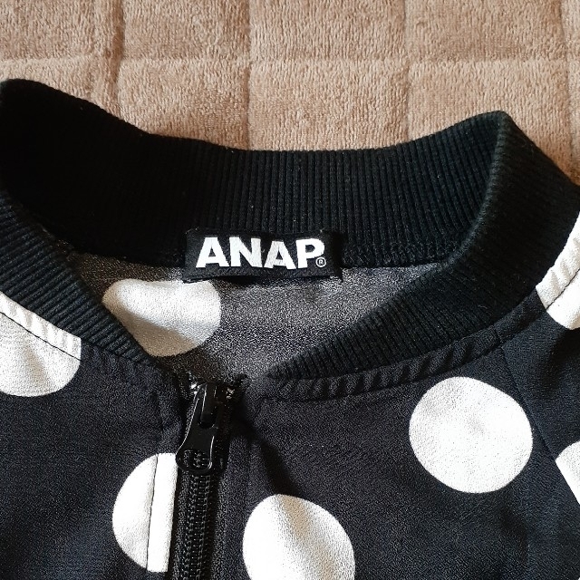 ANAP(アナップ)の値下げ～ANAPドットブルゾン レディースのジャケット/アウター(ブルゾン)の商品写真