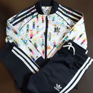 adidas アディダス ジャージ 上下セット 100cm