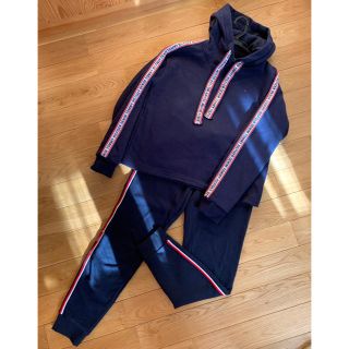 トミーヒルフィガー(TOMMY HILFIGER)のトミーヒルフィガーセットアップパーカーS〜M(パーカー)