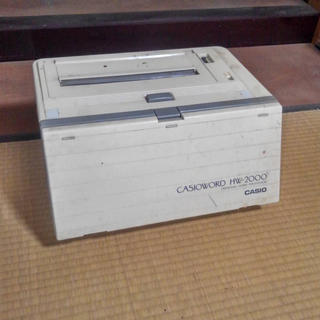 ワープロ パソコン  CASIO(ノートPC)