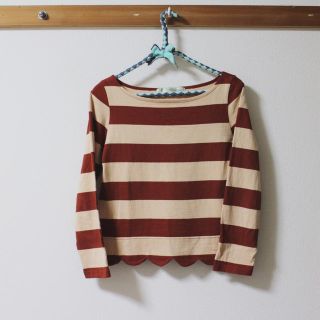 ドットアンドストライプスチャイルドウーマン(Dot&Stripes CHILDWOMAN)のchildwoman ボーダートップス(カットソー(長袖/七分))