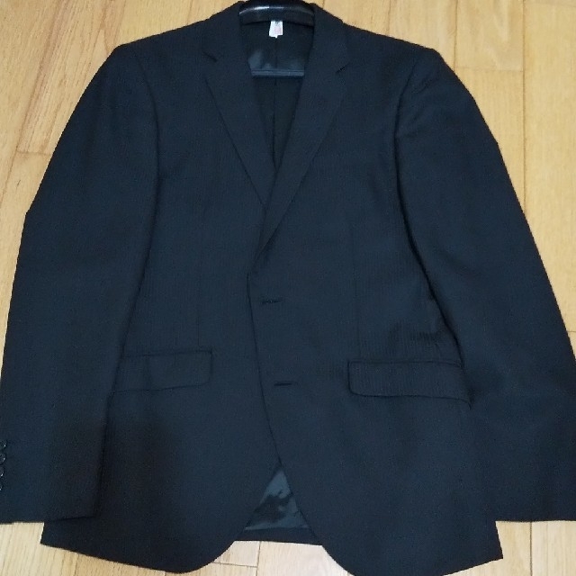 メンズスーツ Y4 シャドウストライプ黒 2パンツ メンズのスーツ(セットアップ)の商品写真