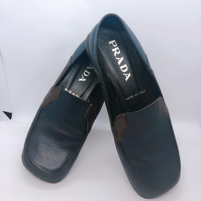 PRADA(プラダ)のPRADA革ローファー レディースの靴/シューズ(ローファー/革靴)の商品写真