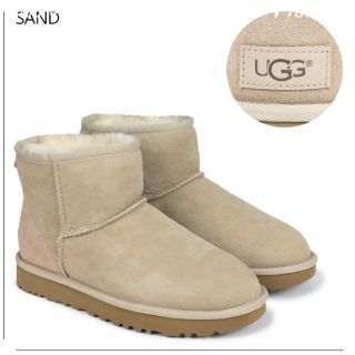 アグ(UGG)のUGG クラシックミニ　サンド　7(ブーツ)