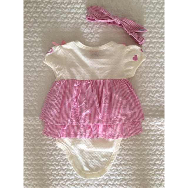 BABYDOLL(ベビードール)のBaby Doll ベビードール ロンパース  女の子 70 キッズ/ベビー/マタニティのベビー服(~85cm)(ロンパース)の商品写真