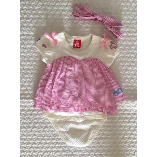 ベビードール(BABYDOLL)のBaby Doll ベビードール ロンパース  女の子 70(ロンパース)