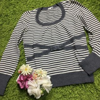 トゥービーシック(TO BE CHIC)のTo be chic レディニットトップス(ニット/セーター)