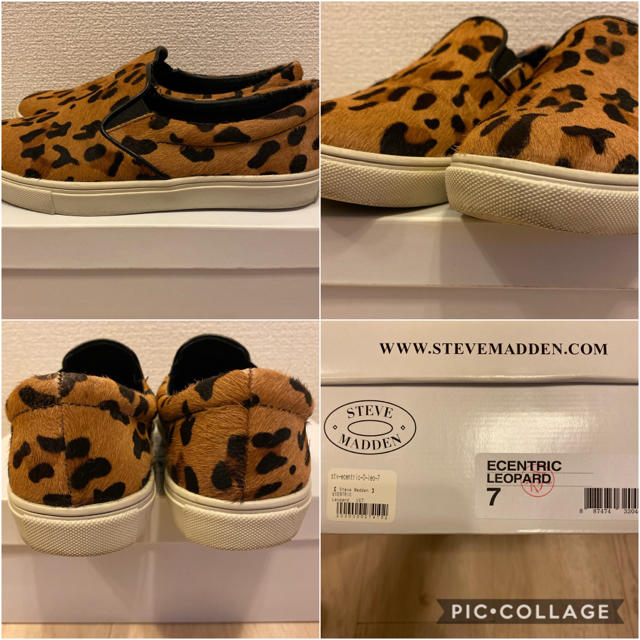 Ron Herman(ロンハーマン)の[美品]STEVE MADDEN レオパード スリッポン レディースの靴/シューズ(スリッポン/モカシン)の商品写真