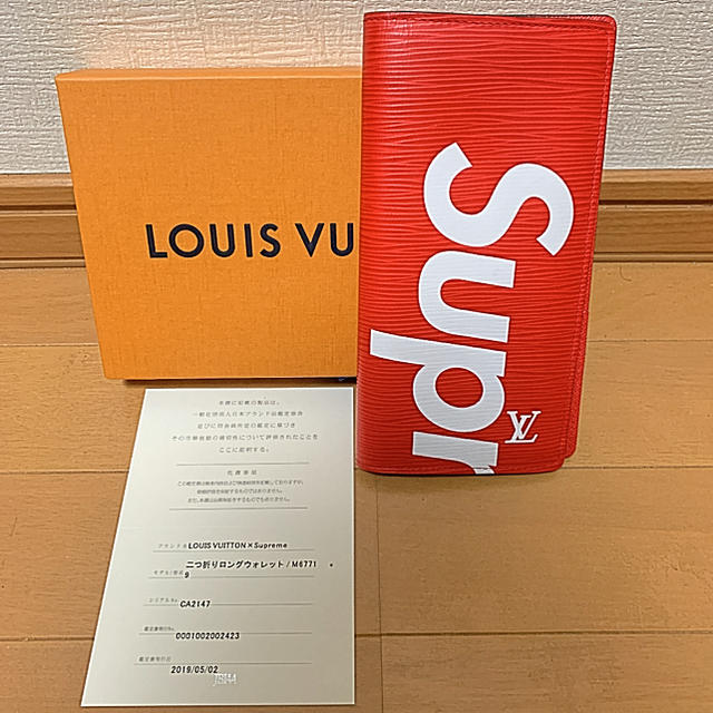 LOUIS VUITTON(ルイヴィトン)のLOUIS VUITTON × Supreme 財布 カードケース 4点 メンズのファッション小物(長財布)の商品写真
