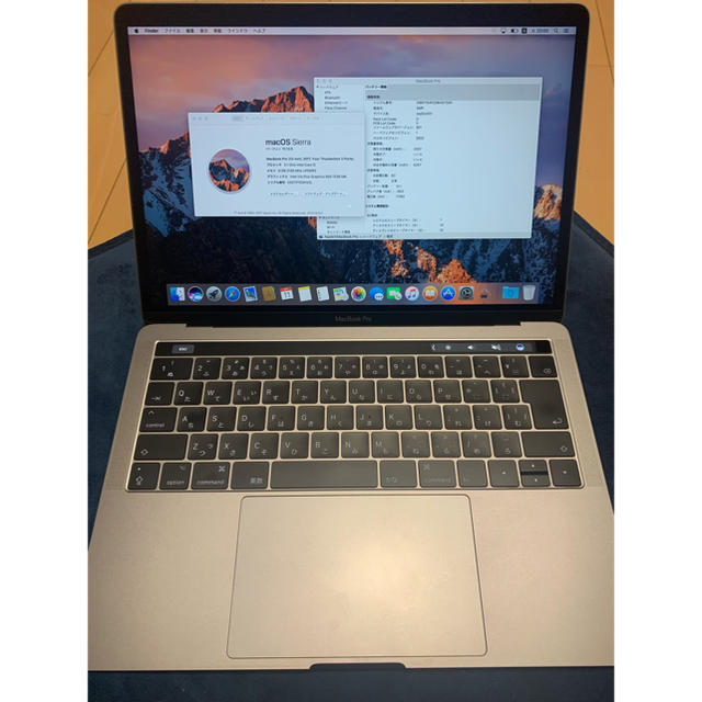 Mac (Apple) - 【充電回数63回】MacBook Pro 13 Touch Bar搭載 2017