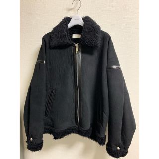 neonsign 18aw B-6 ムートンジャケット　フライトジャケット(フライトジャケット)