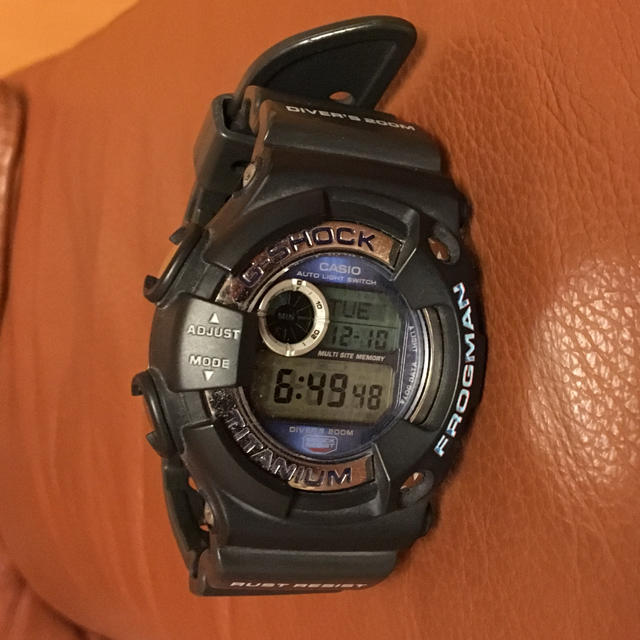 Gショック フロッグマン 腕時計(デジタル)