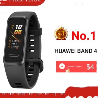 Huawei Band4　グローバルバージョン　カラー黒(腕時計(デジタル))