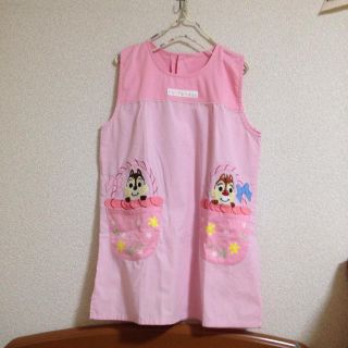 ディズニー(Disney)のチップとデール エプロン 保育士(その他)