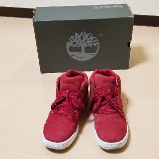 ティンバーランド(Timberland)のTimberland　赤スエード(ブーツ)