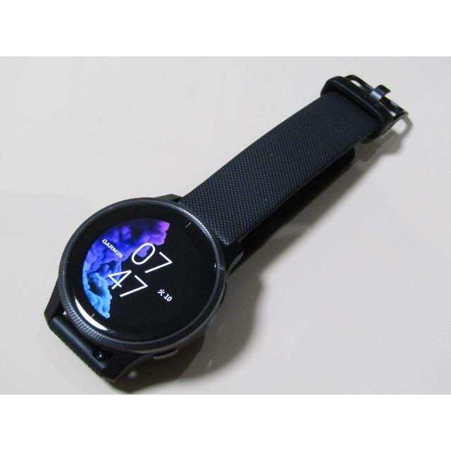 ランニング美品 GARMIN(ガーミン) Venu Black/Slate