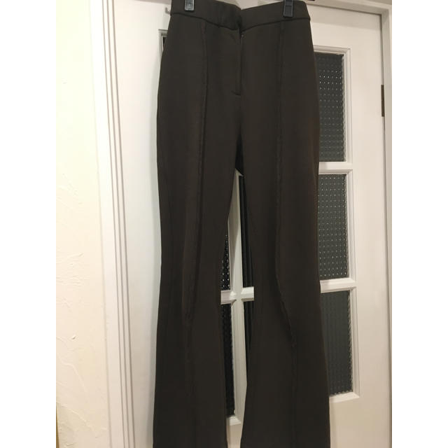 Ameri VINTAGE(アメリヴィンテージ)のAmeri♡THERMAL BOOT CUT PANTS レディースのパンツ(カジュアルパンツ)の商品写真