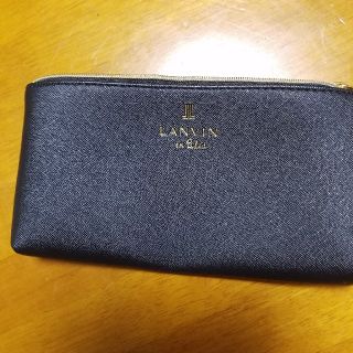 ランバン(LANVIN)のポーチ　　LANVIN  黒(ポーチ)