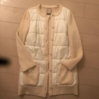 フォクシー(FOXEY)のFOXEY ニットダウン　コート(ロングコート)